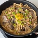 Buldak Chicken Alfredo Pasta